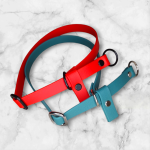 Robustes Zugstopphalsband aus Biothane