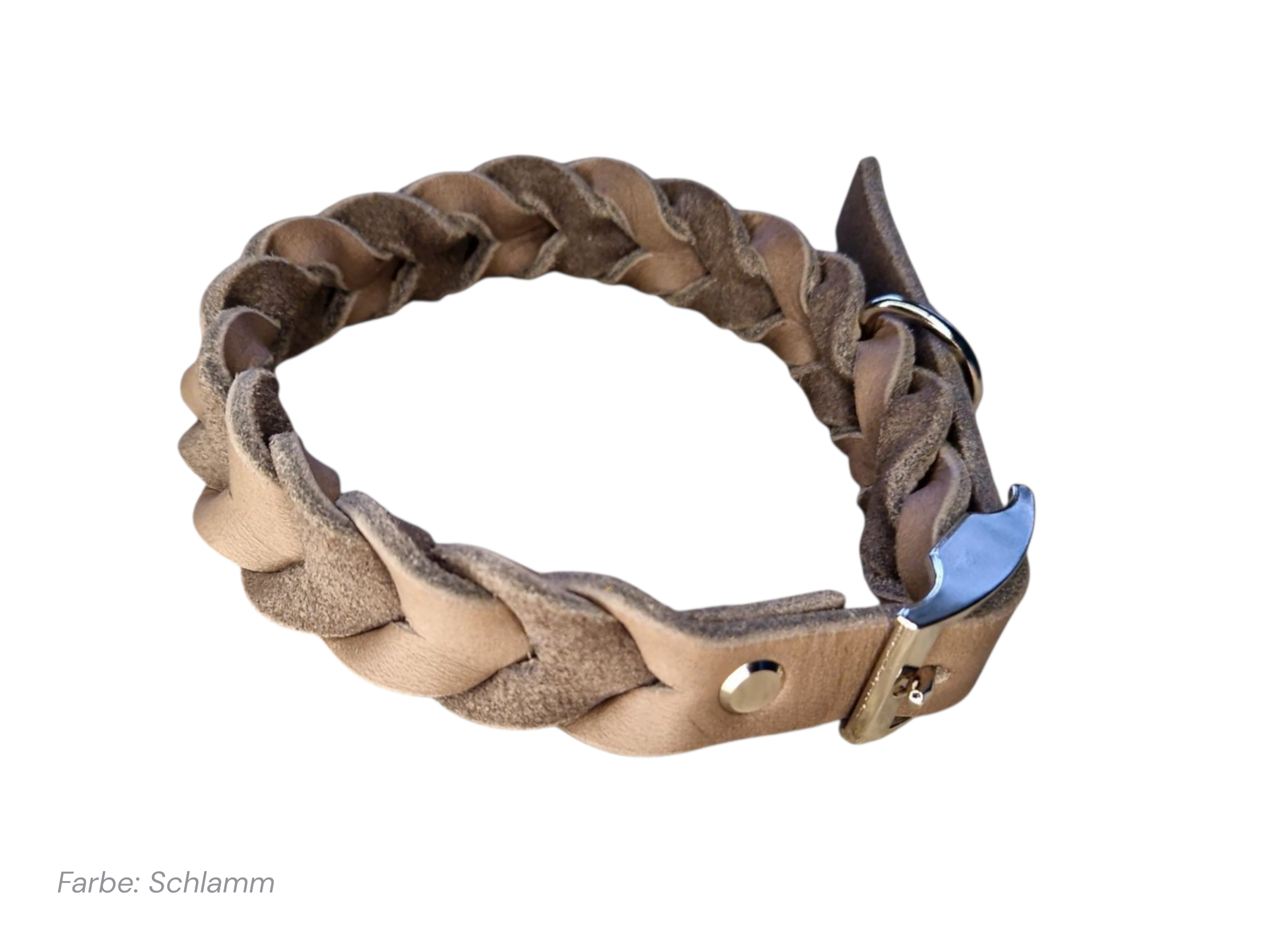 Hochwertiges Fettleder Halsband - personalisierbar – Bild 5